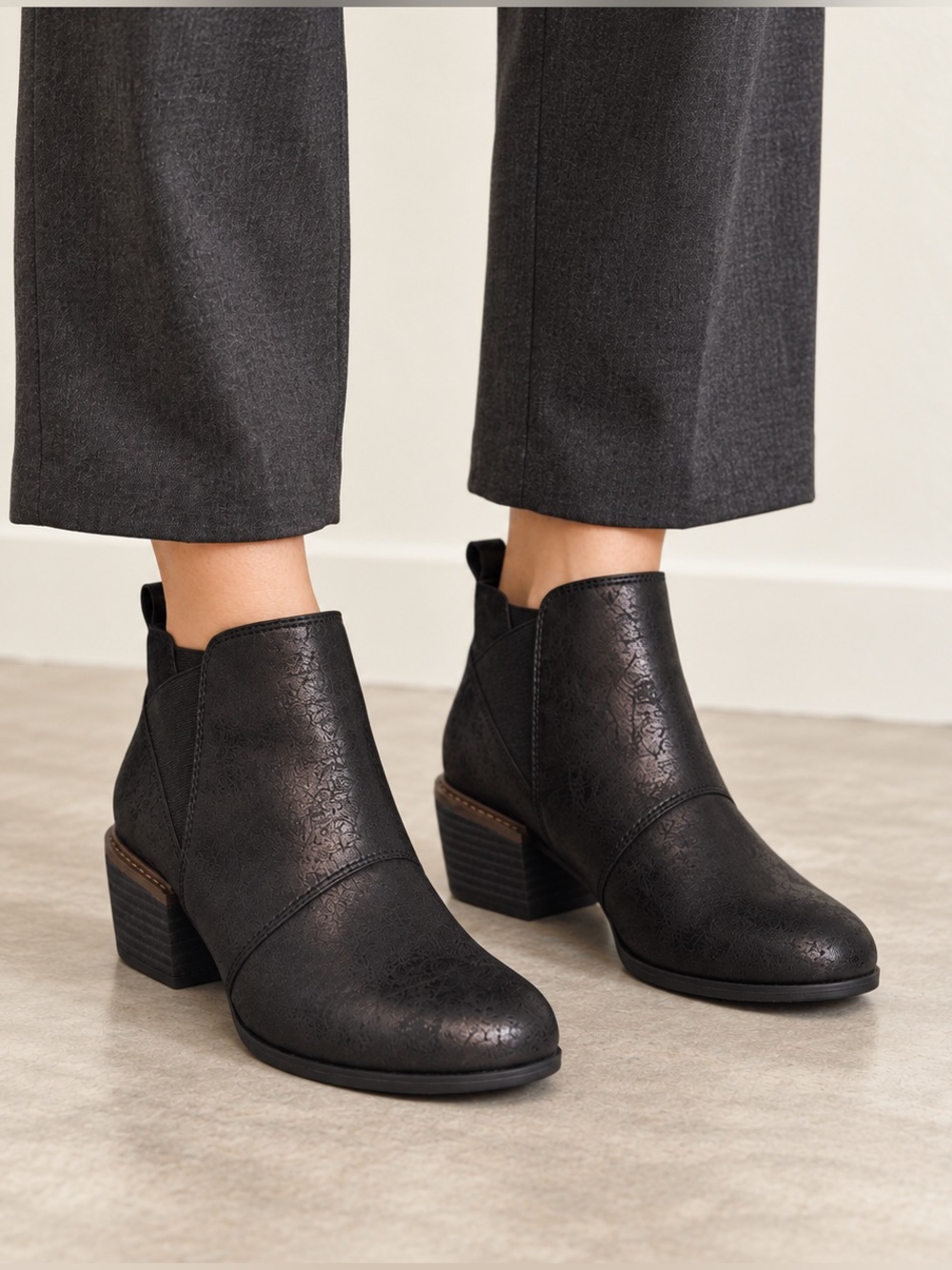 Soul Naturalizer Daylight Black Bootie Women's 8